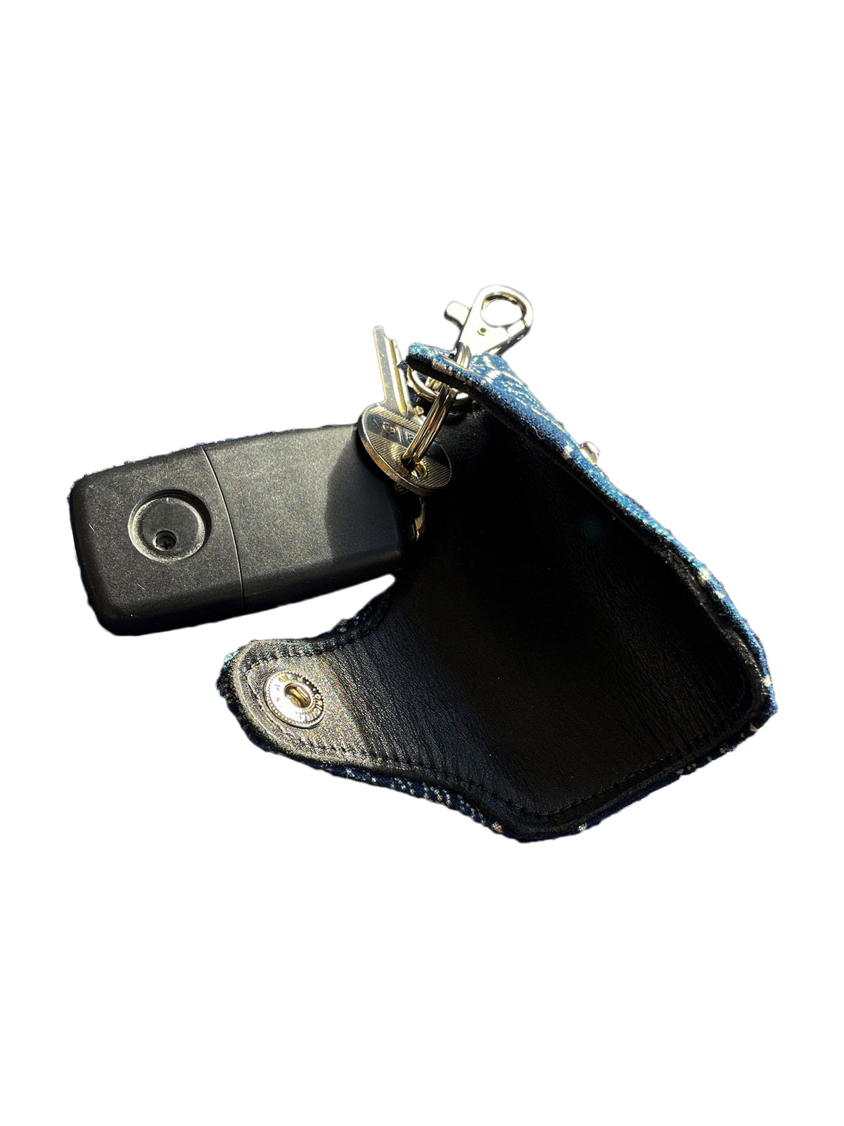 Key Case Katazome Fabric 02