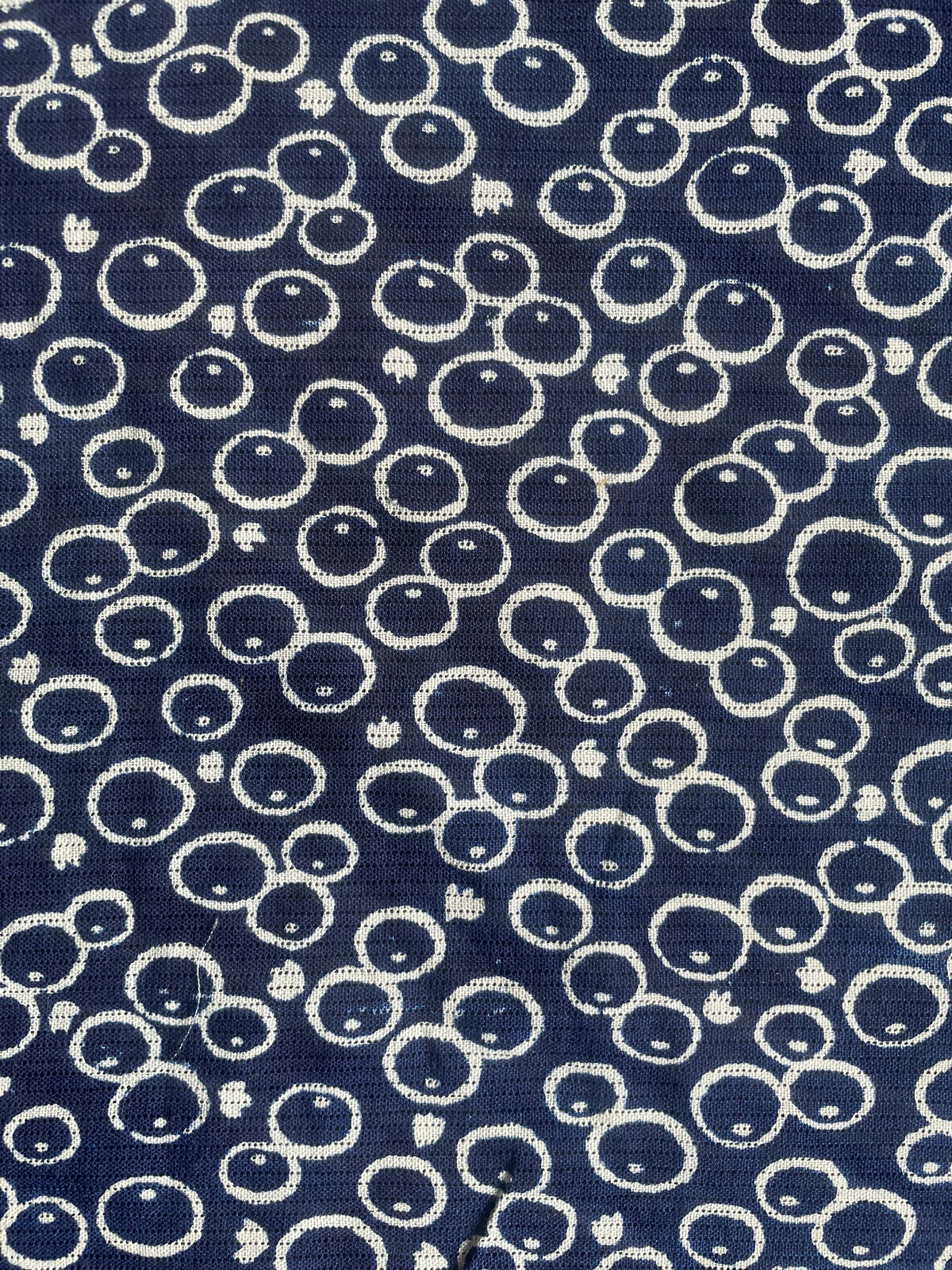 Uramasari Worker Jacket - EURO BLUE Twill Circular Bubbles | COLLECT1ON 2026 (Limited Edition)