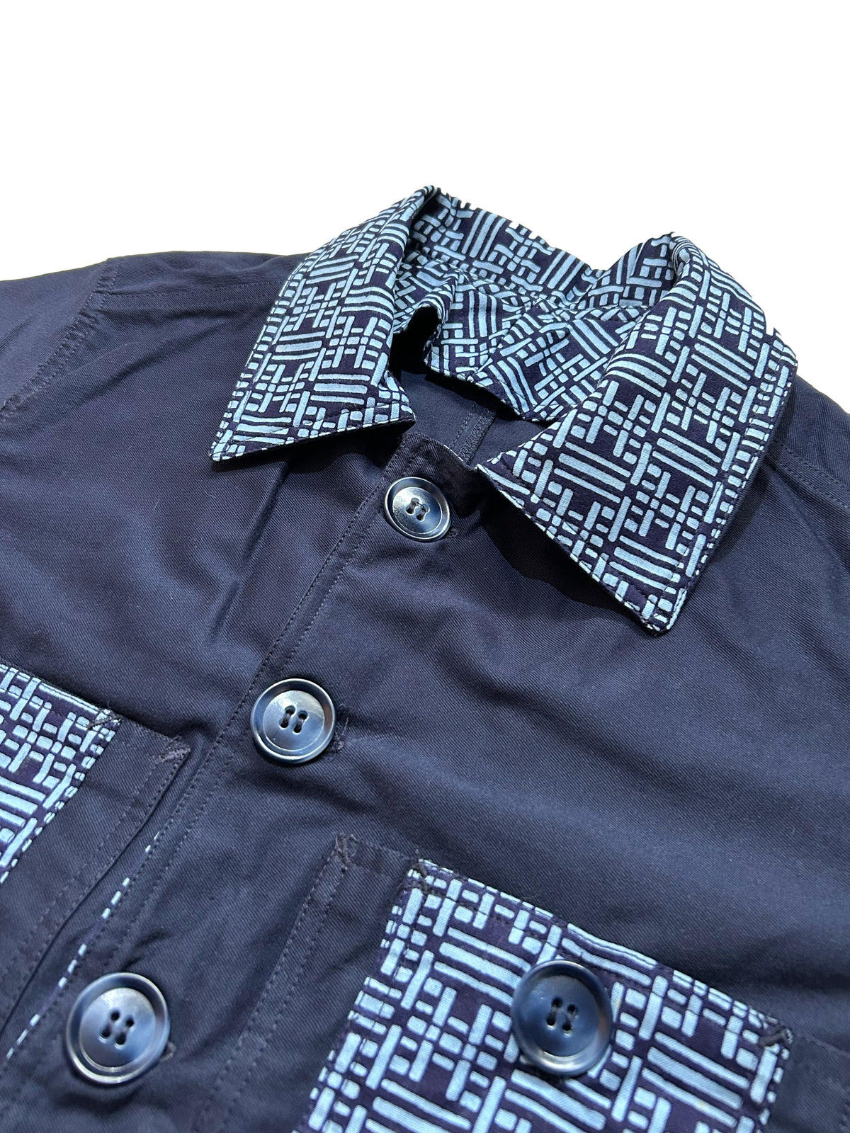 Uramasari Worker Jacket - EURO BLUE Twill Basketweave | COLLECT1ON 2026