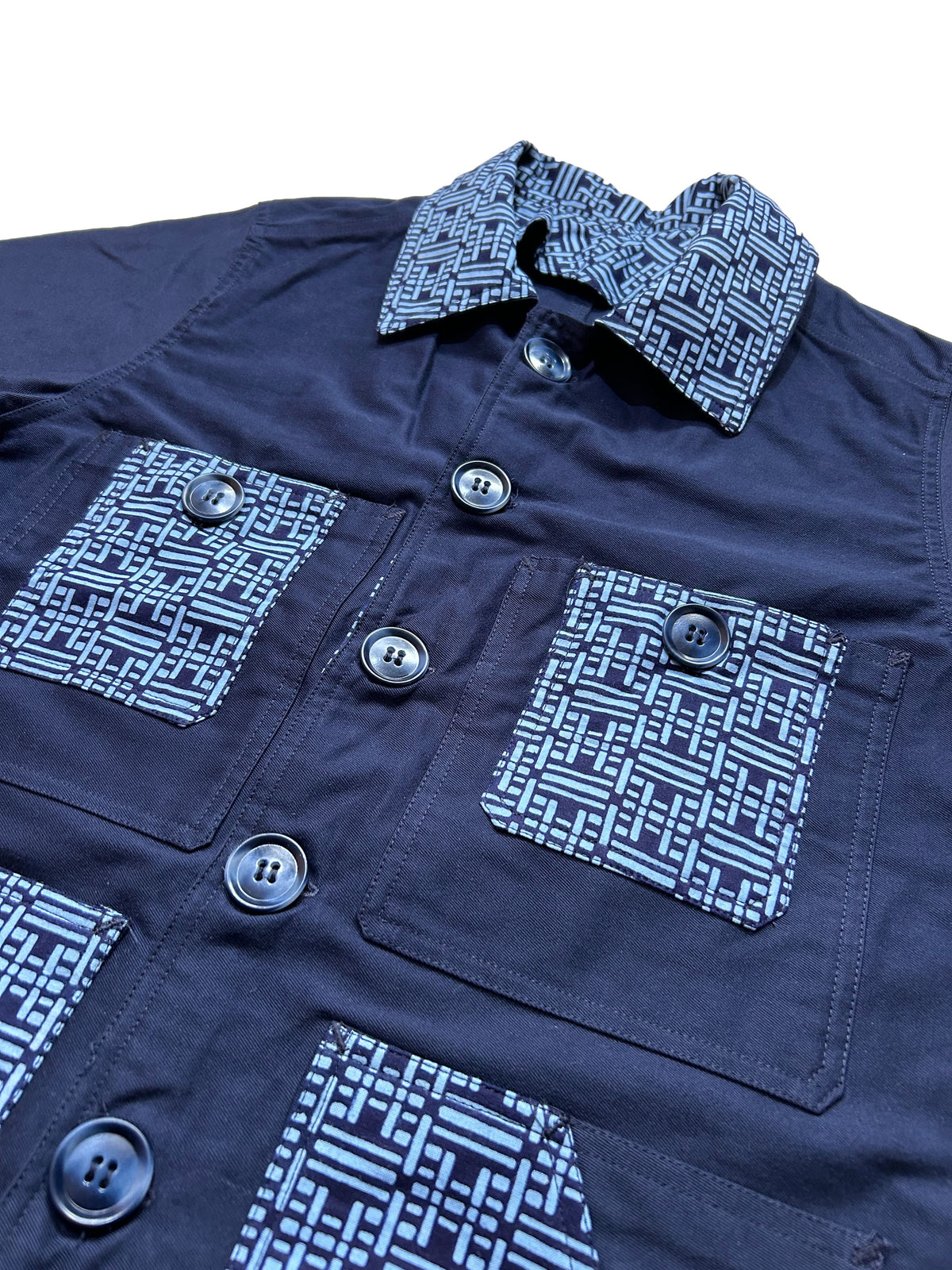 Uramasari Worker Jacket - EURO BLUE Twill Basketweave | COLLECT1ON 2026