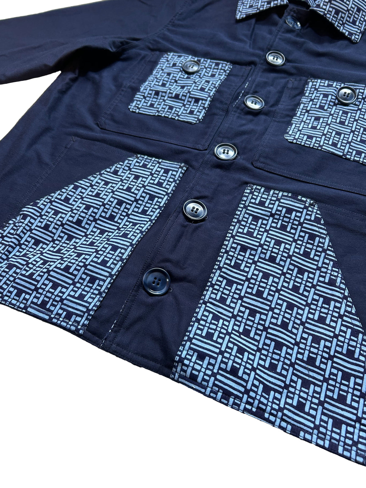 Uramasari Worker Jacket - EURO BLUE Twill Basketweave | COLLECT1ON 2026