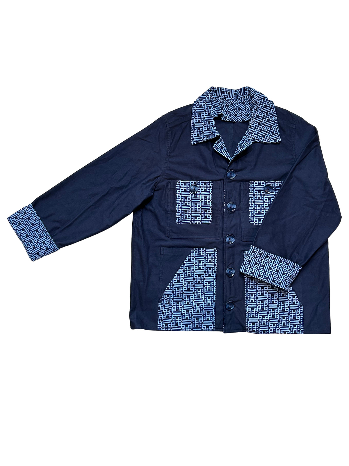 Uramasari Worker Jacket - EURO BLUE Twill Basketweave | COLLECT1ON 2026