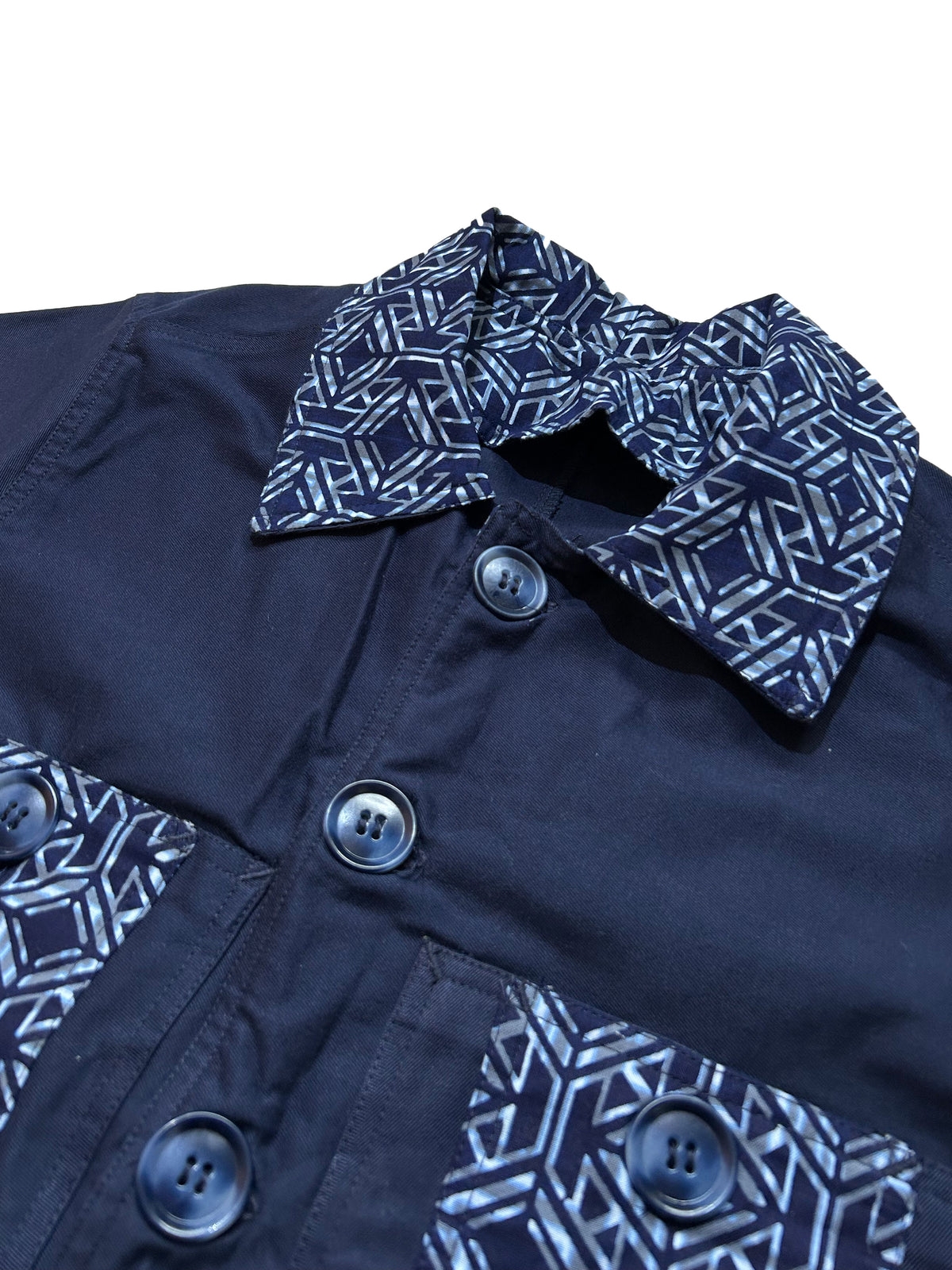 Uramasari Worker Jacket - EURO BLUE Twill Kikko Kumiko | COLLECT1ON 2026