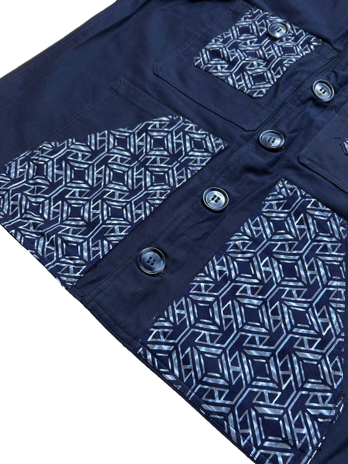 Uramasari Worker Jacket - EURO BLUE Twill Kikko Kumiko | COLLECT1ON 2026