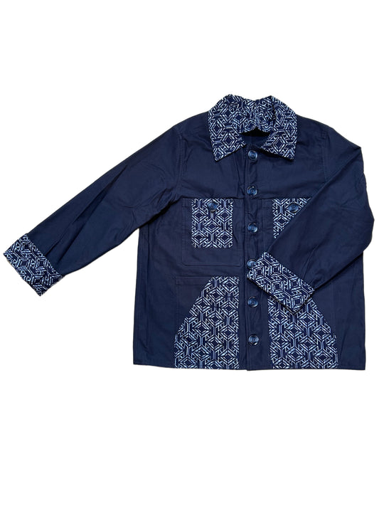 Uramasari Worker Jacket - EURO BLUE Twill Kikko Kumiko | COLLECT1ON 2026
