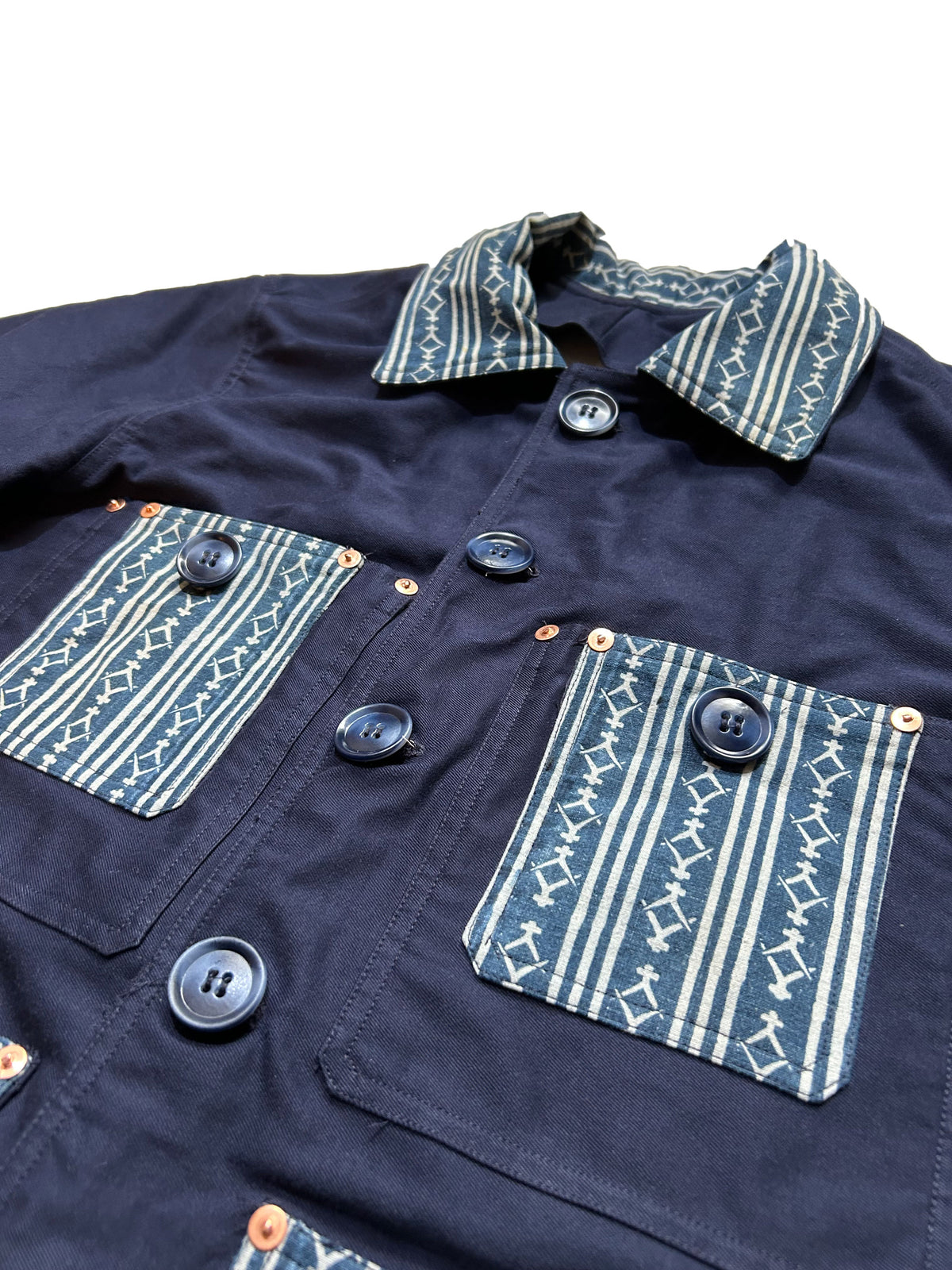 Uramasari Worker Jacket - EURO BLUE Twill Lgeta Mon (Limited Edition) | COLLECT1ON 2026