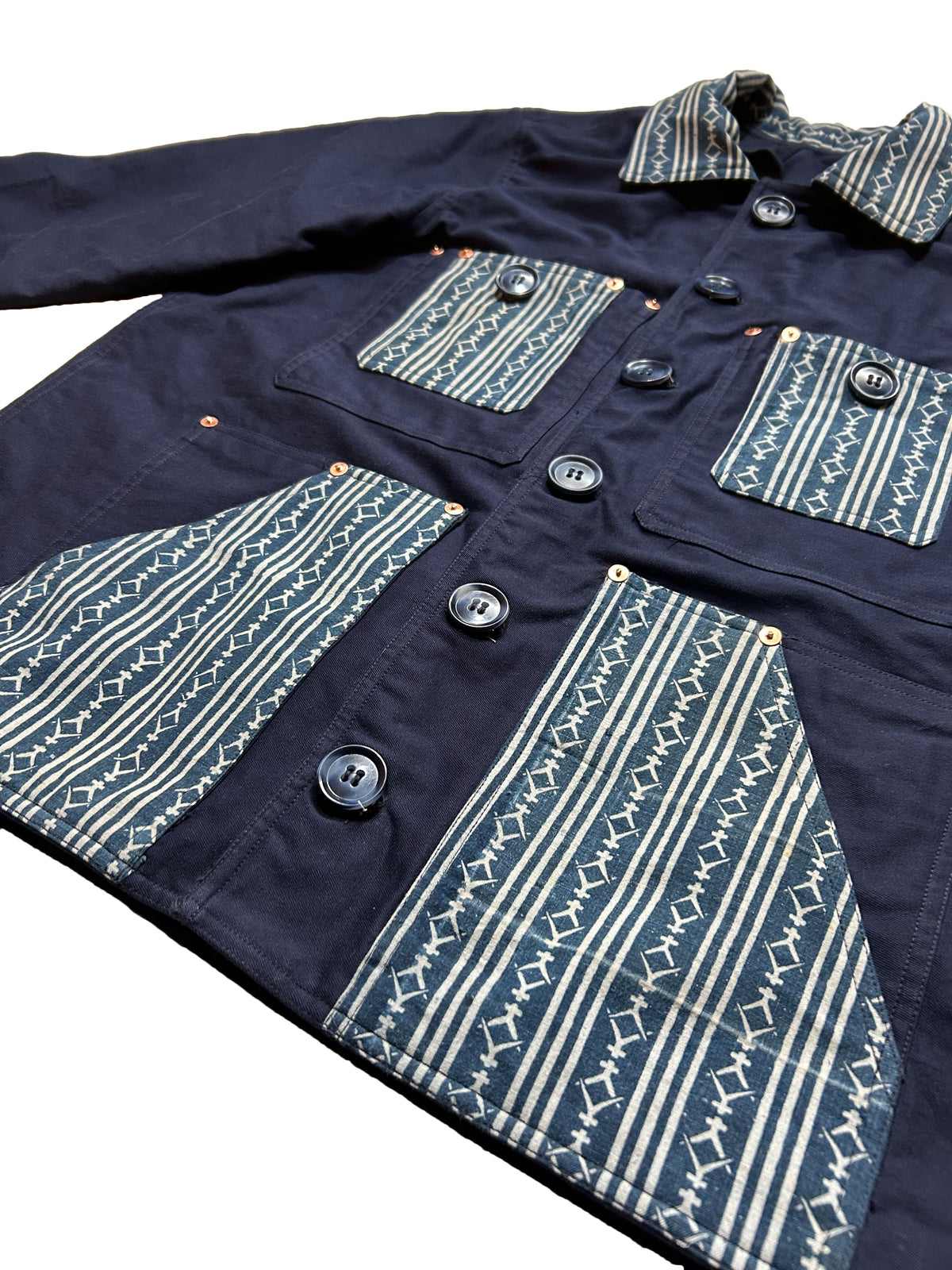 Uramasari Worker Jacket - EURO BLUE Twill Lgeta Mon (Limited Edition) | COLLECT1ON 2026