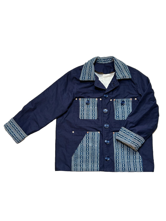 Uramasari Worker Jacket - EURO BLUE Twill Lgeta Mon (Limited Edition) | COLLECT1ON 2026