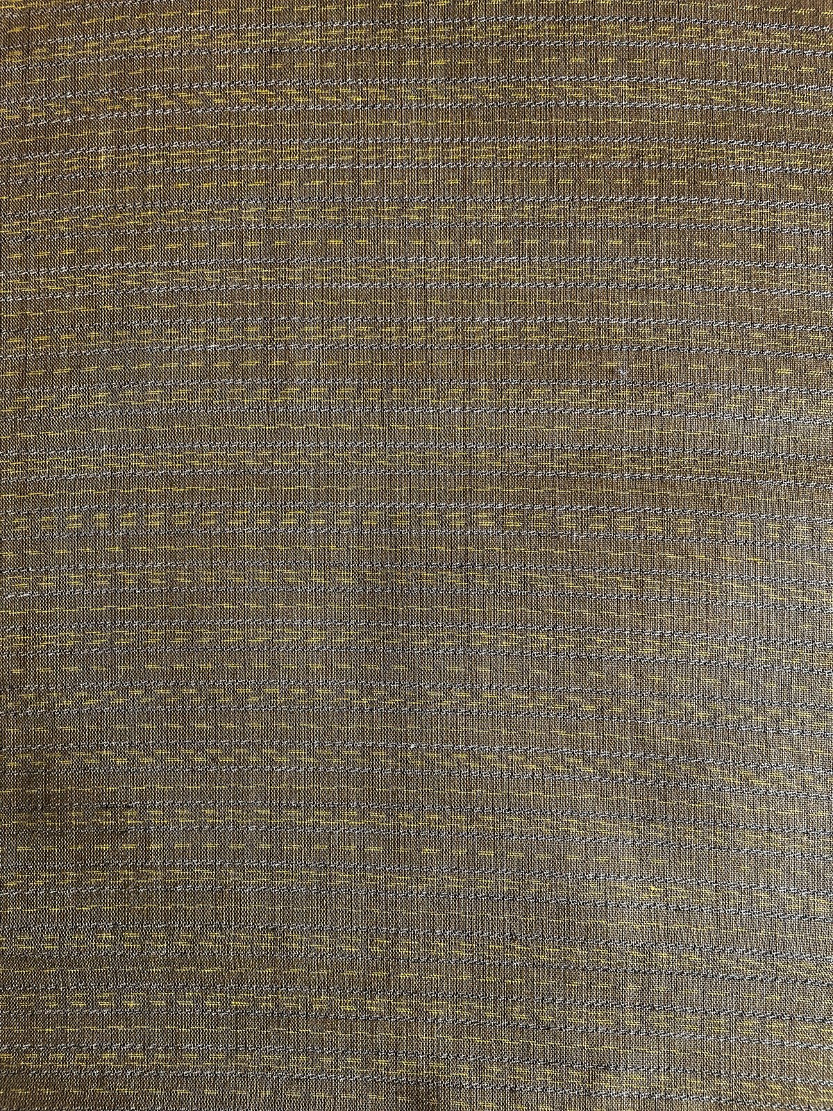 Uramasari Worker Jacket - Olive green Twill Seiran weave